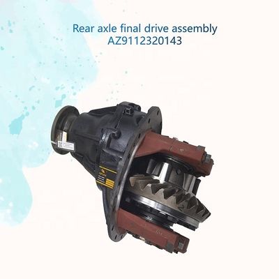OE NO. AZ9112320143 Genuine Front Rear Axle Drive Main Reducer for Sinotruk How Truck Rear Axle Middle Section Assembly