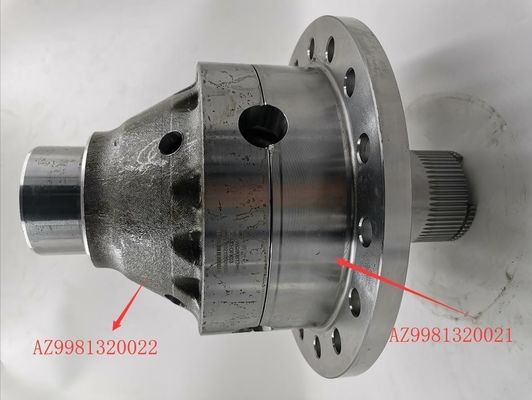 Purpose Replace/Repair AZ9981320021 Aftermarket HOWO AC16 Drive Axle Spare Parts Differential Half Case With Flange