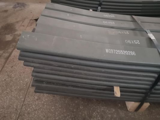 WG9725520286 Rear Leaf Spring Steel Plate Assembly for Sinotruk HOWO Truck Suspensions Spare Parts