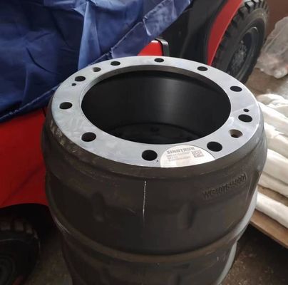 ISO9001/IATF16949 Certified MCP16 Front Brake Drum for Sinotruk Howo SITRAK Truck Axle Parts Air Sea Express Shipping