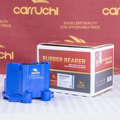 CARRUCHI WG9925590270 WG9925590210 Engine Rubber Support for SINOTRUK HOWO SITRAK T7H C7H Truck Components and Accessories