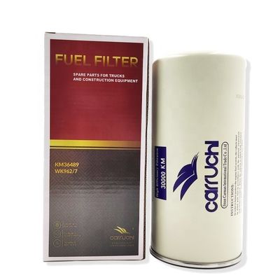WK962-7 Diesel Fuel Filter Assembly for Sinotruk HOWO Sitrak Engines Parts Picture Shows Filter Paper