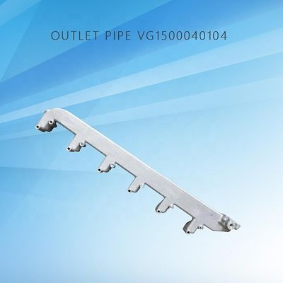 Photo Showing Water Manifold Outlet Pipe VG1500040104 for Howo S6 23- Sinotruk HOWO Sitrak Truck Parts