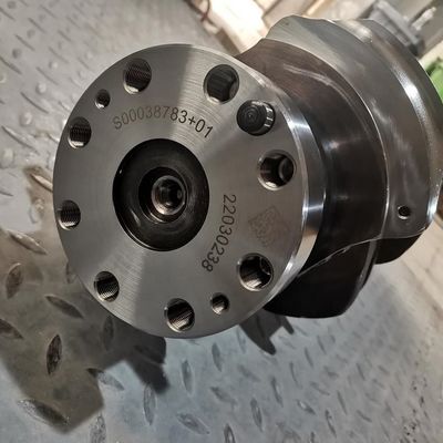 Silver S00038783 01 Crankshaft for HONGYAN Truck SDEC Power D9 D6114B C6121 GENLOVN H6 GENHOO Engine Spare Parts Durable