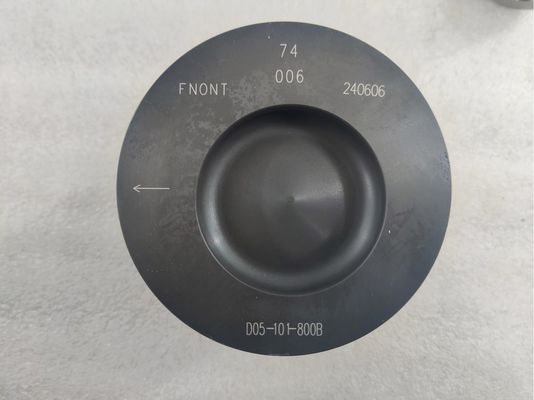 Standard Size D6114-SD8DK Turbocharged Electronic Fuel Injection Engine Piston Assembly with and Performance