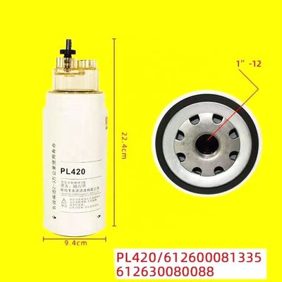Fuel Filter for Perkins Shantui SD16 Deutz VG15400800110 612600081294 1000816697 01181245 at Qingdao Sea Port