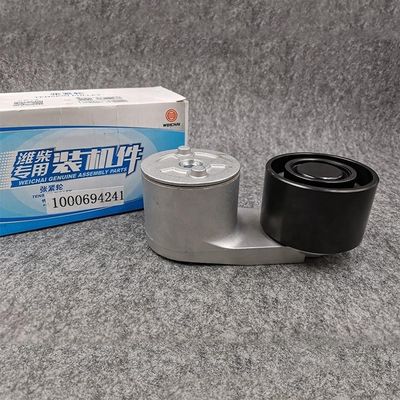Steel Belt Tensioner 4110002077011 for SINOTRUK HOWO SITRAK C7H Weichai WP12 WP13 SHACMAN X3000 X5000 X6000 LGMG MT95
