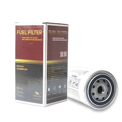 Standard Size Metal LG Loader Truck Fuel Filter 612600081334 Diesel Engine Fuel Filter for Construction Machinery