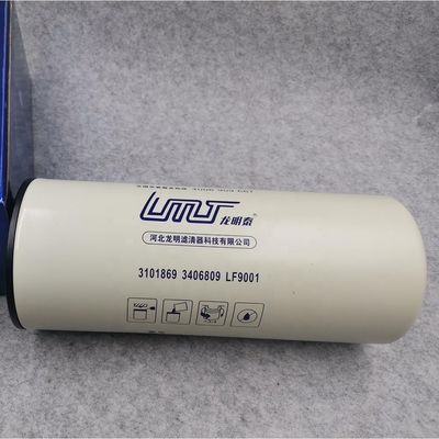 DCEC CUMMINS ISX15 ISM11 QSK19 DONGFENG Truck Oil Filter LF9001 LF9080 JDX1115B 3406809 3101869 2882674 for QSK19 Engine