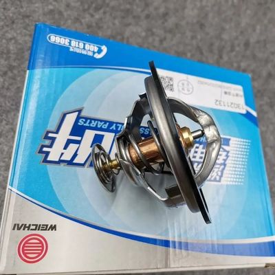 Car Fitment CATERPILLAR 226B-13021132 weichai Deutz WP6 WP8 226B diesel engine SDLG 933 936 truck Thermostat