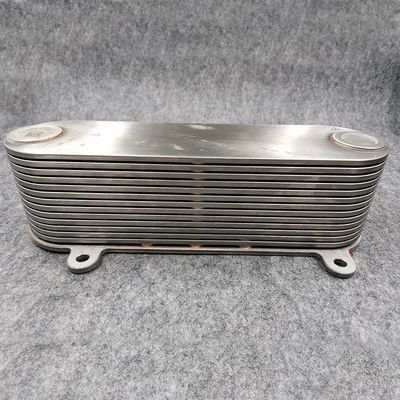 2005- Year HOWO SHACMAN X3000 WEICHAI WP12 WP13 LGMG MT95 Mining Truck Engine Parts Oil Cooler with Cast Iron Material
