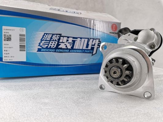 Starter Assembly 24v for Weichai WP12 Diesel Engine Fits SHACMAN X3000 SINOTRUK HOWO FOTON LGMG MT86 MT95 Year 2006-