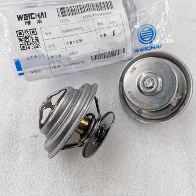 610800060597 Thermostat for SINOTRUK HOWO SITRAK C7H WEICHAI WP7 WP12 WP13 SHACMAN X3000 X5000 LGMG Truck Engine Parts