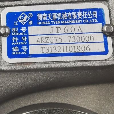 4RZG75.730000 JP60A Turbocharger for 4A3L-23 Engine Standard Size and Shipping TNT DHL EMS