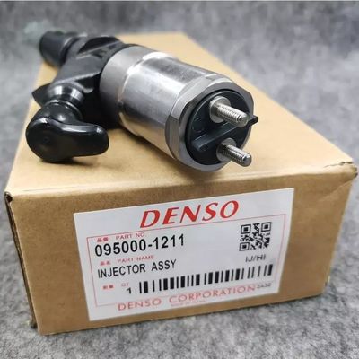 100% Tested 6156-11-3300 095000-1211 Fuel Injector for KOMATSU PC400-7 PC200 PC300 PC600 PC700 Excavator Diesel Engine