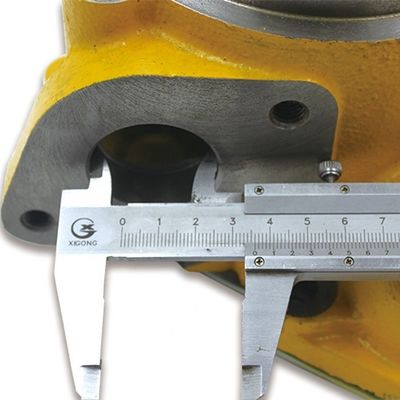 Komatsu 6D125-6 Diesel Engine Water Pump with Aluminum Construction