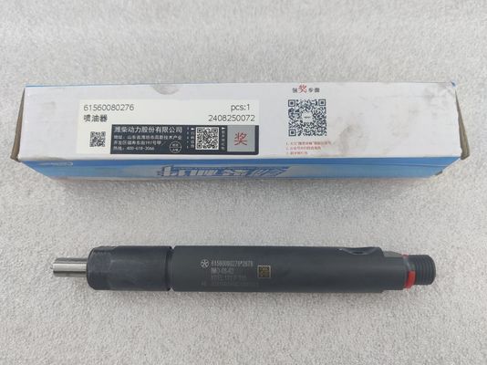 61560080276 Weichai Engine Injector Assembly Common Rail Injector for Construction Efficiency