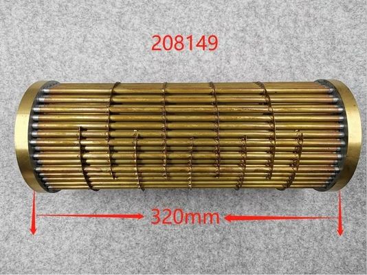 Replace/Repair 208149 Oil Cooler for SHANTUI SD16 SD22 SD23 SD32 Bulldozer Compatible with CUMMINS NT855 Engine 1988-2004