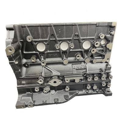 Excavator Engine ISUZU 4JB1 4JJ1 4JF1 Cylinder Block Spare Parts 4HK1 6HK1 with 126KG Weight