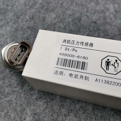 DENSO Common Rail Pressure Sensor 499000-6160 for ISUZU 4HK1 6HK1 Construction Machinery Parts OE NO. OEM STAND SIZE