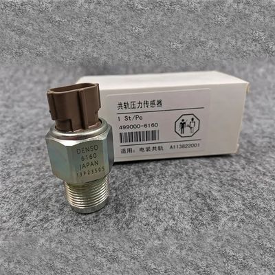 DENSO Common Rail Pressure Sensor 499000-6160 for ISUZU 4HK1 6HK1 Construction Machinery Parts OE NO. OEM STAND SIZE