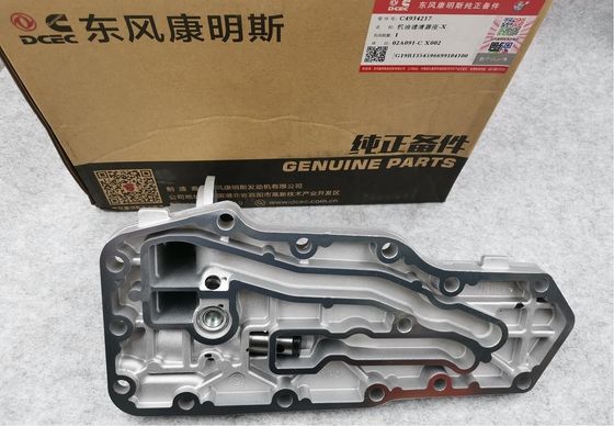 ISO9001 Certified 6BT 6BT5.9 Engine Oil Filter Head Oil Filter Seat Metal Construction Durable