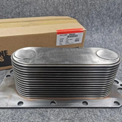 Standard Size Metal Oil Cooler Core for Dongfeng Cummins DCEC 6L Engine Superior Cooling Performance