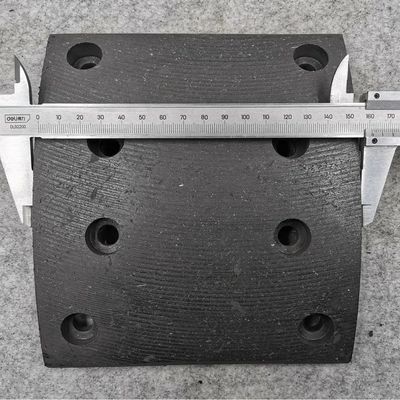 WG4075450160 Truck Brake Pads MAN MCY11 MCY13 MCP16 ALEX Tear Resistance
