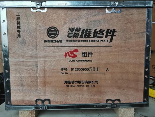Weichai Engine Original Four Matching Piston Kit Made of Metal for Foton Howo Heavy Truck Steyr Construction Machinery