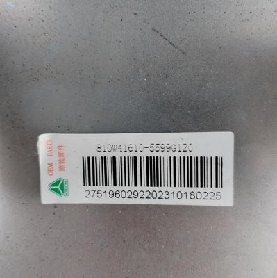 Parti di scaricatori in acciaio Assemblaggio della sezione sinistra del paraurti per Sinotruk SITRAK C7H 810W41610-5599G120 Assemblaggio del paraurti anteriore