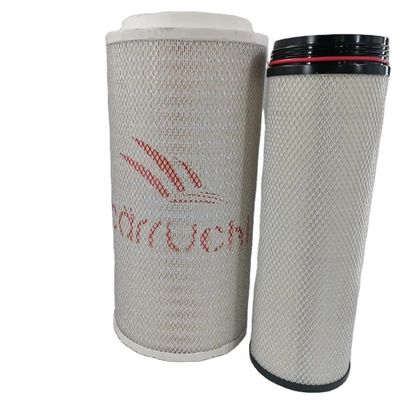 Standard Size WG9X25190062 WG9X25190061 1109060-2000 1109070-2000 PU2652 Carruchi Sinotruk Sitrak Howo Air filter Main filter