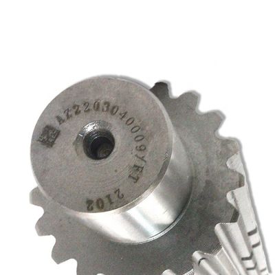 AZ2203040009 Steel Second Speed Main Shaft for Sinotruk HOWO Sitrak Gearbox Parts Pictures Showing